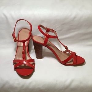 J.Crew Cecelia High-Heel Buckle Sandals - Size 7